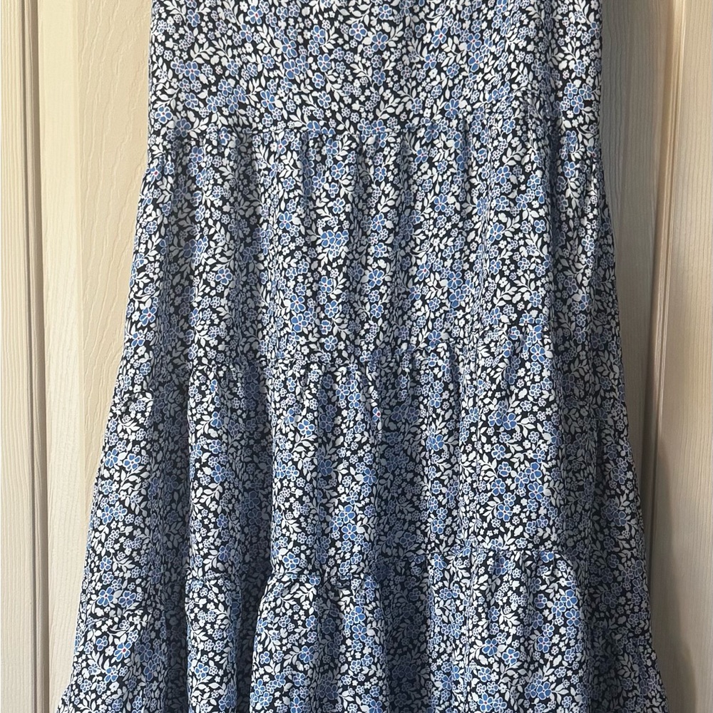Floral Blue Skirt